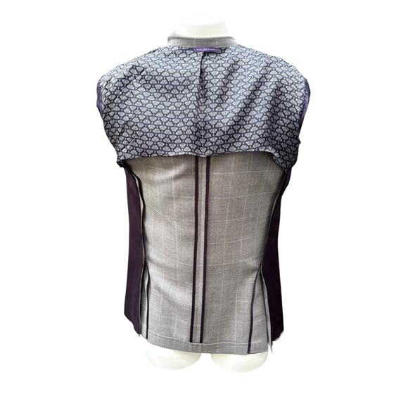 Ted Baker Endurance Blazer Jacket 42L Kyle SPJ Gray Windowpane Single Breasted - Picture 7 of 11